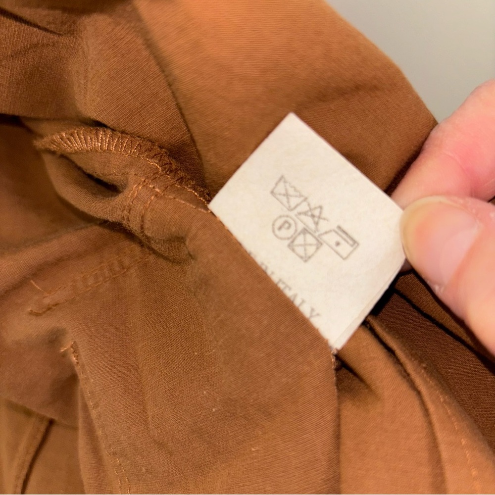 Luis Trenker Linen Cotton Blend Sport Coat Blazer Lightweight Size EUR 52 Italy - Picture 10 of 16